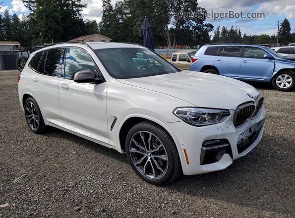 5UXTS3C50K0Z08840 2019 BMW X3 White Առջևի աջ