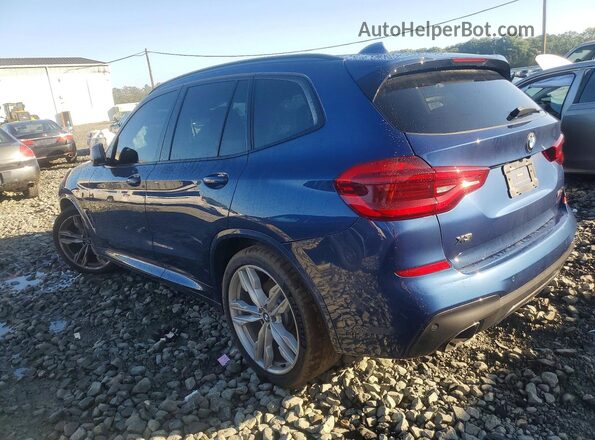 5UXTS3C51K0Z10211 2019 BMW X3 Blue უკანა მარცხენა
