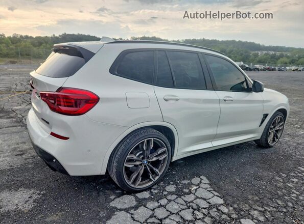 5UXTS3C55K0Z07750 2019 BMW X3 White Trasero derecho