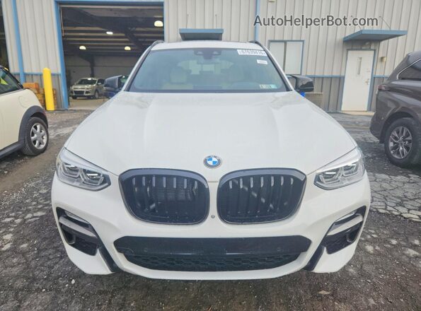 5UXTS3C55K0Z07750 2019 BMW X3 White Vista frontal