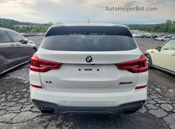 5UXTS3C55K0Z07750 2019 BMW X3 White Vista trasera