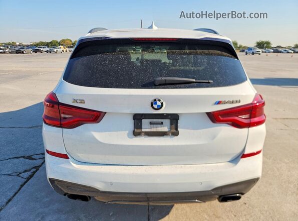 5UXTS3C57J0Y97415 2018 BMW X3 White Հետևի տեսք