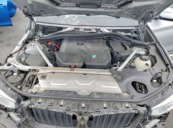 5UXTY3C01L9B23701 2020 BMW X3 Серебряный Вид подкапотного пространства