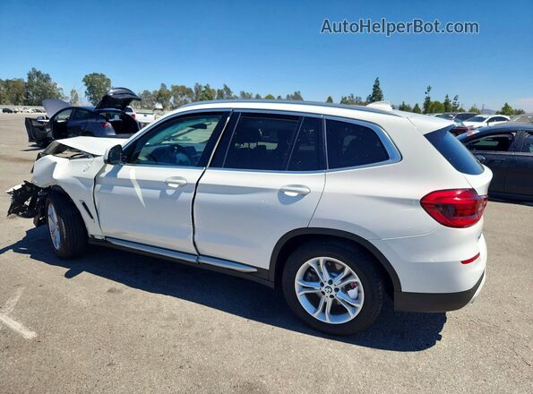 5UXTY3C06M9E14132 2021 BMW X3 White უკანა მარცხენა