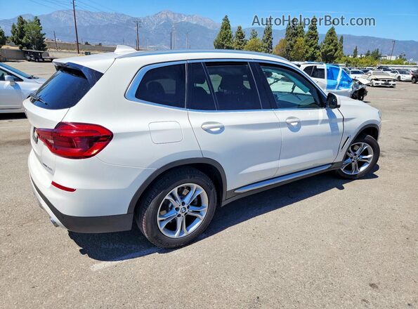 5UXTY3C06M9E14132 2021 BMW X3 White უკანა მარჯვენა