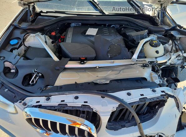 5UXTY3C06M9E14132 2021 BMW X3 White უკანა სალონის ხედი