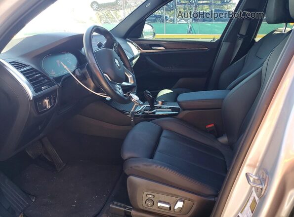 5UXTY5C02L9D60161 2020 BMW X3 Silver Սալոնի դիմացի տեսք