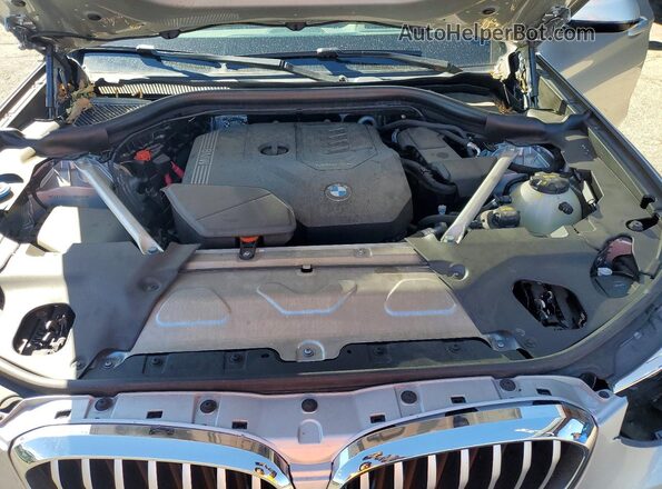 5UXTY5C02L9D60161 2020 BMW X3 Silver Սալոնի հետևի տեսք