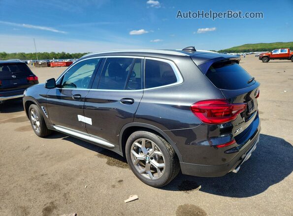 5UXTY5C04LLT37898 2020 BMW X3 Brown Հետևի ձախ