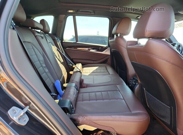 5UXTY5C04LLT37898 2020 BMW X3 Brown Սալոնի հետևի տեսք