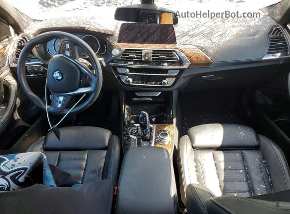 5UXTY5C06L9B79029 2020 BMW X3 Черный Вид панели приборов