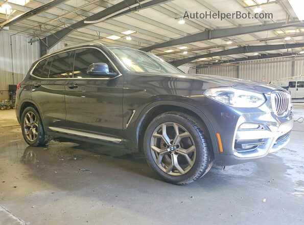 5UXTY5C08LLT33093 2020 BMW X3 Gray წინა მარჯვენა