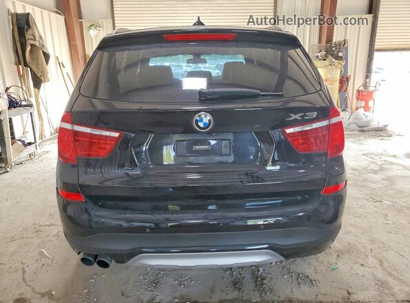 5UXWX7C31H0W39275 2017 BMW X3 Black Vista trasera