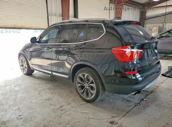 5UXWX7C31H0W39275 2017 BMW X3 Black Trasero izquierdo