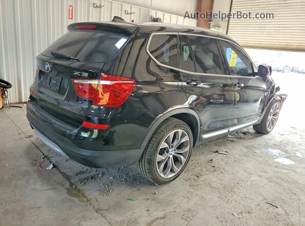 5UXWX7C31H0W39275 2017 BMW X3 Black Trasero derecho