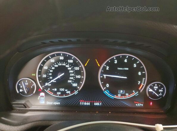 5UXWX7C54H0S18748 2017 BMW X3 Белый Вид щитка приборов