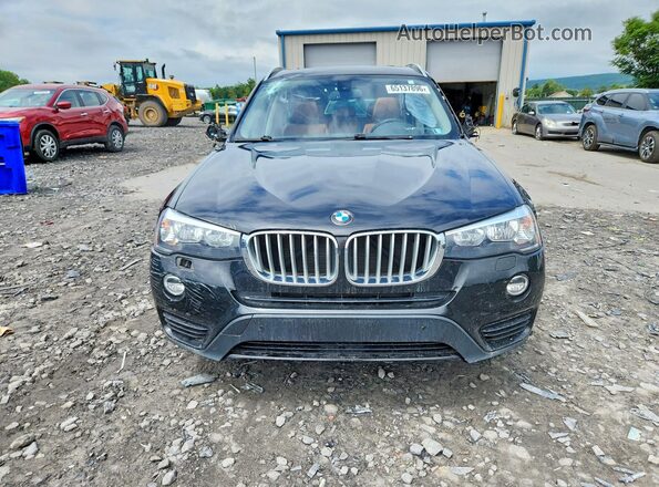 5UXWX9C39H0W72004 2017 BMW X3 Black Vista frontal