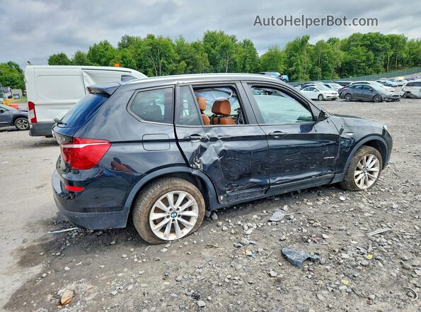 5UXWX9C39H0W72004 2017 BMW X3 Black Trasero derecho
