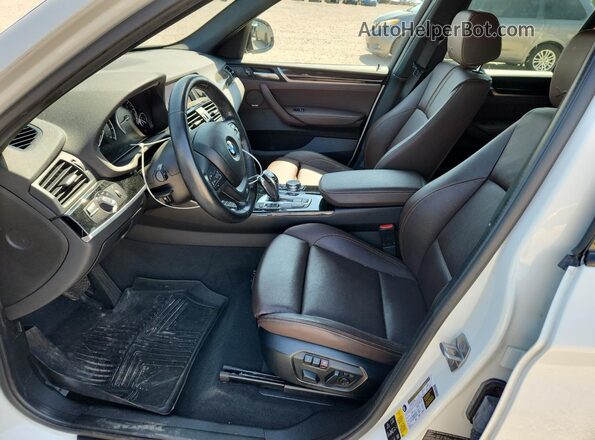 5UXWX9C52G0D68497 2016 BMW 3 SERIES White Vista interior delantera