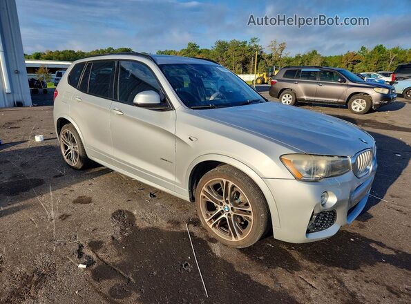 5UXWX9C53G0D64815 2016 BMW X3 Silver წინა მარჯვენა