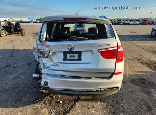 5UXWX9C53G0D64815 2016 BMW X3 Silver უკანა ხედი