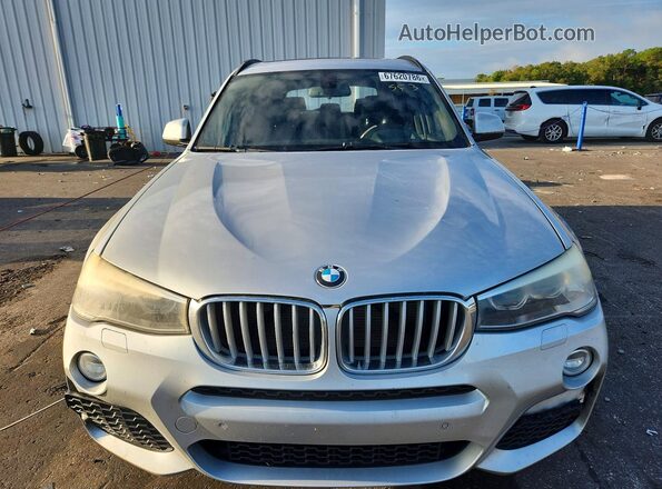 5UXWX9C53G0D64815 2016 BMW X3 Silver წინა ხედი