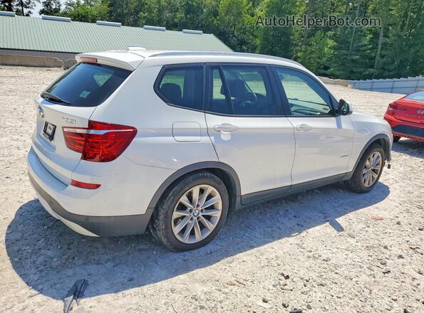 5UXWX9C56G0D65795 2016 BMW X3 White Trasero derecho
