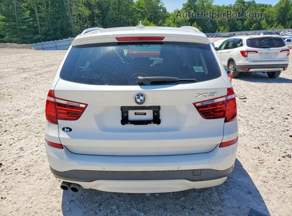 5UXWX9C56G0D65795 2016 BMW X3 White Vista trasera