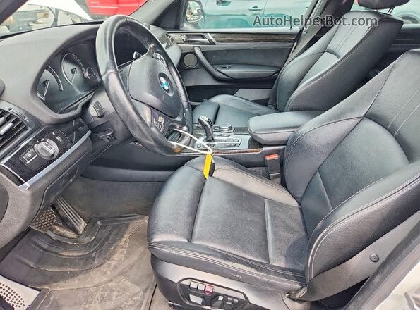 5UXWX9C57G0D70228 2016 BMW X3 White Front interior view