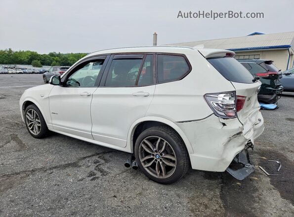 5UXWX9C57G0D70228 2016 BMW X3 White Rear left