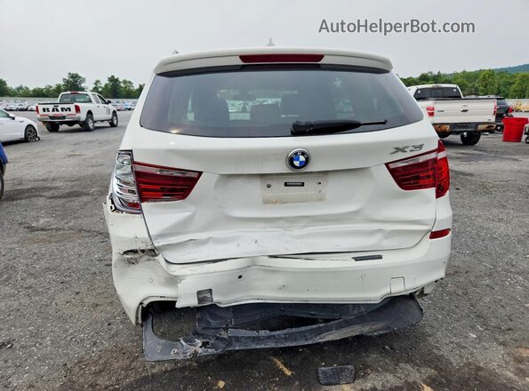 5UXWX9C57G0D70228 2016 BMW X3 White Rear view