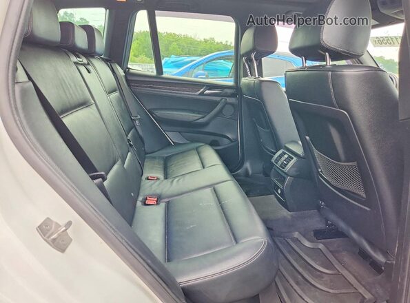 5UXWX9C57G0D70228 2016 BMW X3 White Rear interior view