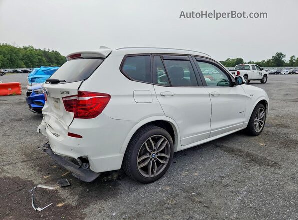 5UXWX9C57G0D70228 2016 BMW X3 White Rear right