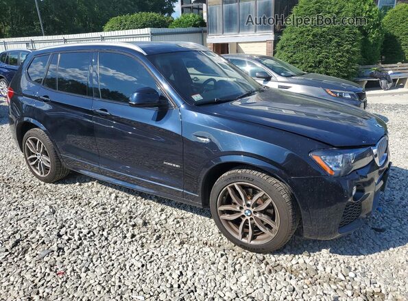 5UXWX9C57G0D85828 2016 BMW X3 Black Delantero derecho