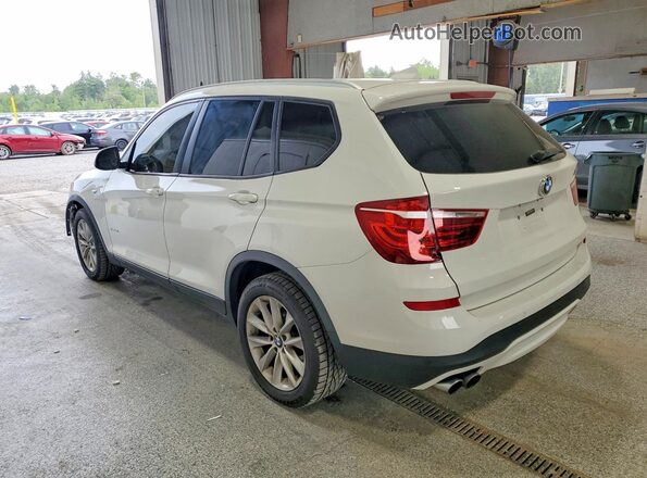 5UXWX9C57G0D94643 2016 BMW X3 White Trasero izquierdo
