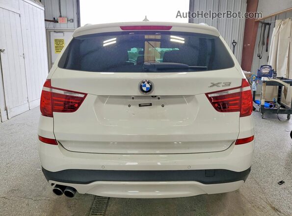 5UXWX9C57G0D94643 2016 BMW X3 White Vista trasera