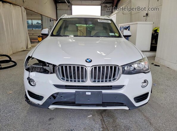 5UXWX9C57G0D94643 2016 BMW X3 White Vista frontal
