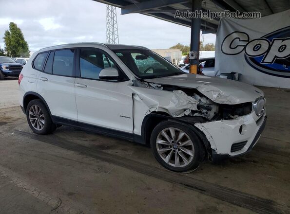 5UXWX9C58G0D67161 2016 BMW X3 White წინა მარჯვენა