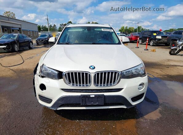 5UXWX9C59G0D88911 2016 BMW X3 White წინა ხედი
