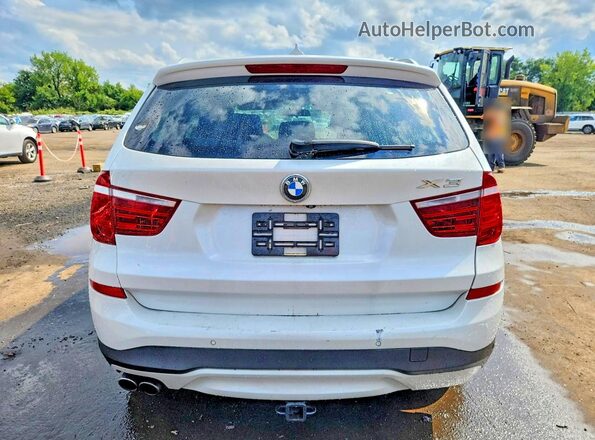 5UXWX9C59G0D88911 2016 BMW X3 White უკანა ხედი