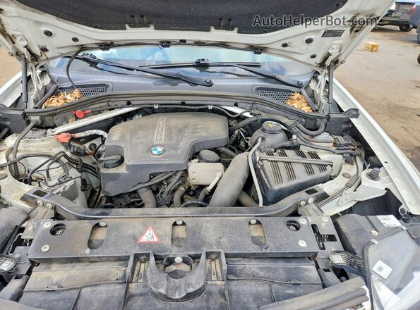 5UXWX9C59G0D88911 2016 BMW X3 White ძრავის განყოფილების ხედი