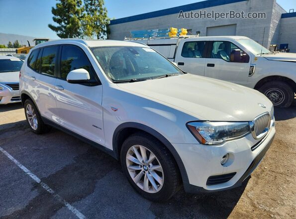 5UXWZ7C30H0V88751 2017 BMW X3 White Przód prawy