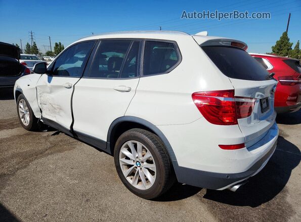 5UXWZ7C30H0V88751 2017 BMW X3 White Tył lewy