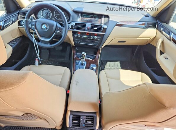5UXWZ7C37H0X39603 2017 BMW X3 Blue წინა პანელის ხედი