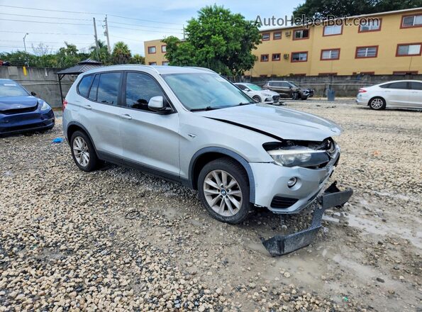 5UXWZ7C53G0R33335 2016 BMW X3 Silver Առջևի աջ