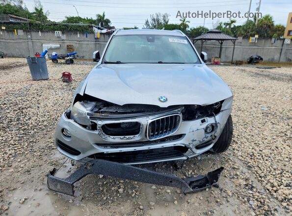5UXWZ7C53G0R33335 2016 BMW X3 Silver Դիմացի տեսք