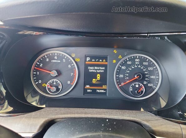 5XXG34J27PG213422 2023 KIA K5 Blue ხელსაწყოთა პანელის ხედი