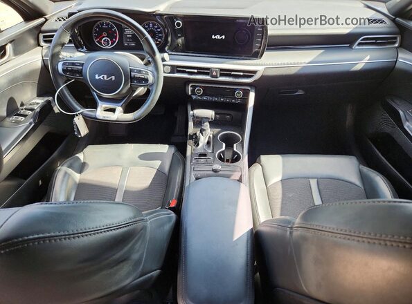 5XXG64J27PG223651 2023 KIA K5 Black Dashboard view