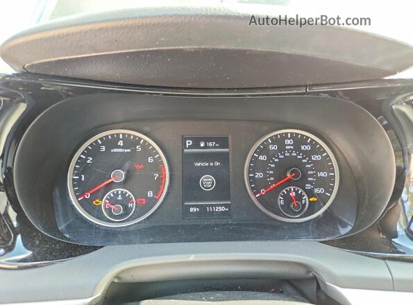5XXG64J27PG223651 2023 KIA K5 Black Instrument cluster view