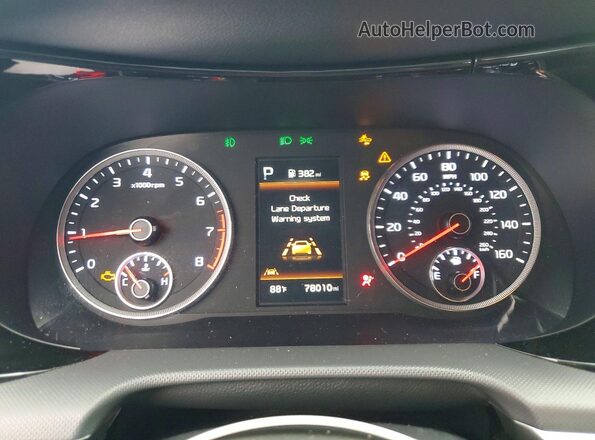 5XXG64J28RG247654 2024 KIA K5 Gray Vista del cuadro de instrumentos